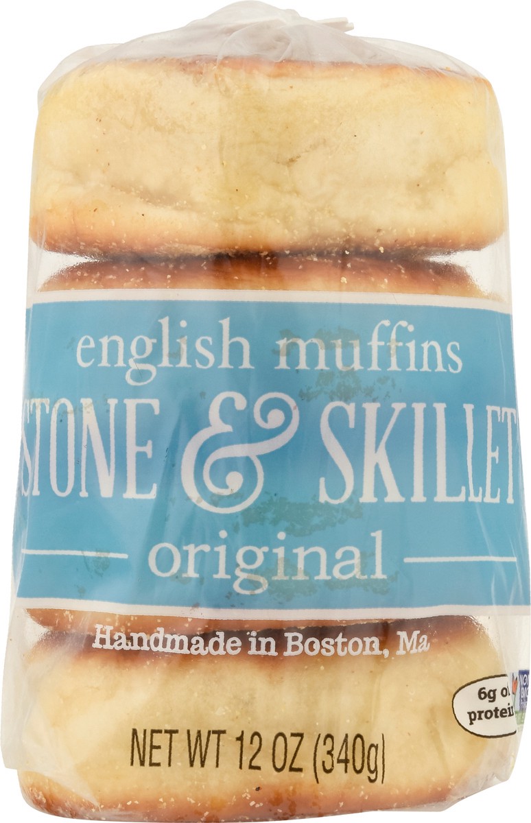 slide 11 of 15, Stone & Skillet Original English Muffins 12 oz, 12 oz