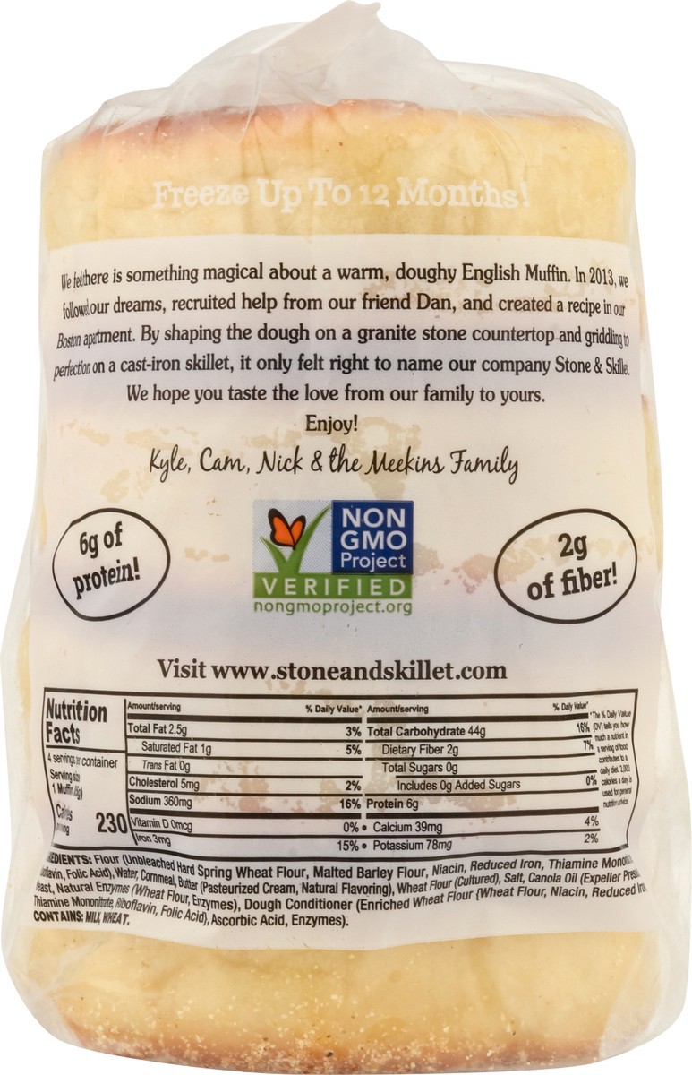 slide 3 of 15, Stone & Skillet Original English Muffins 12 oz, 12 oz