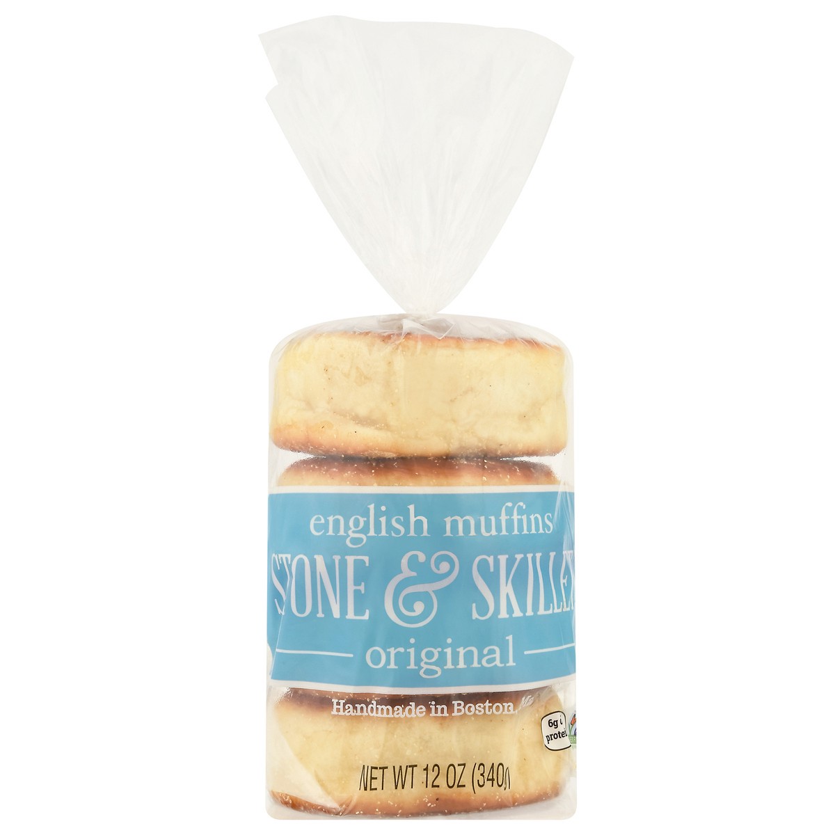 slide 7 of 15, Stone & Skillet Original English Muffins 12 oz, 12 oz