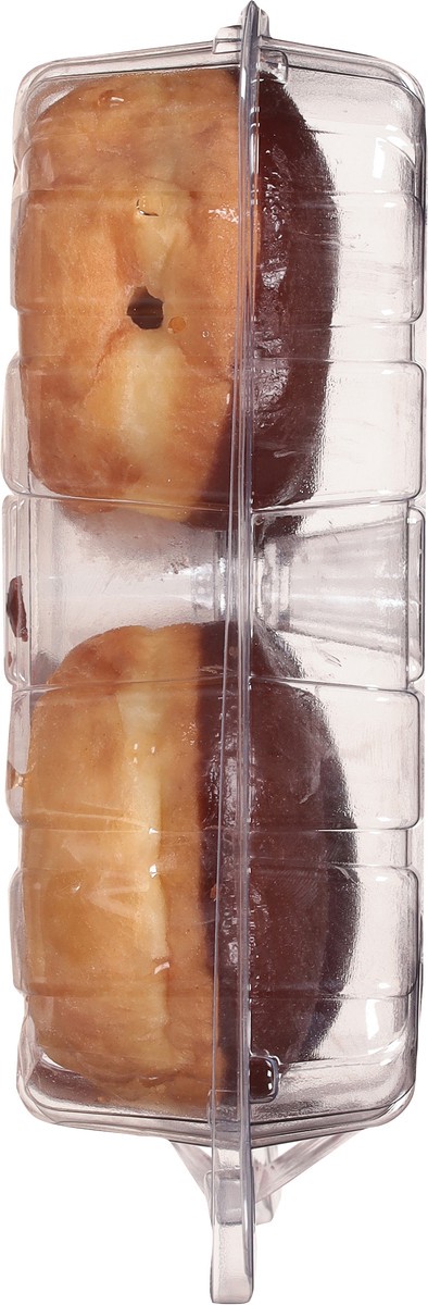 slide 8 of 15, Sweet P's Bake Shop Chocolate Boston Cream Donuts Mini 6 ea, 6 ct