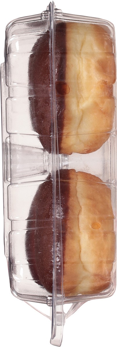 slide 9 of 15, Sweet P's Bake Shop Chocolate Boston Cream Donuts Mini 6 ea, 6 ct