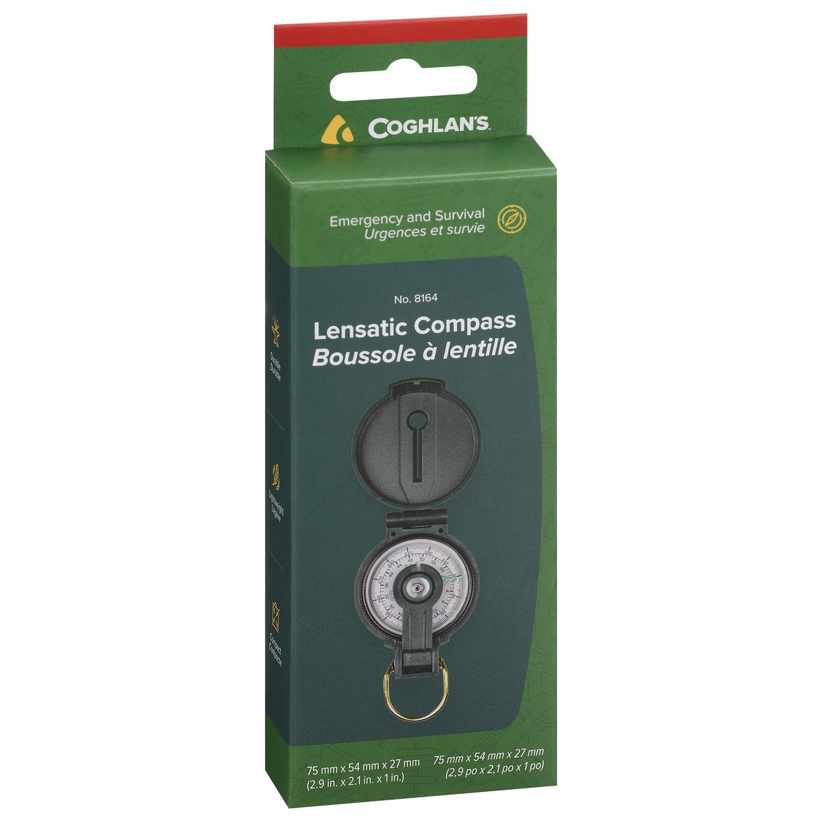 slide 3 of 13, Coghlan's Lensatic Compass, 1 ct