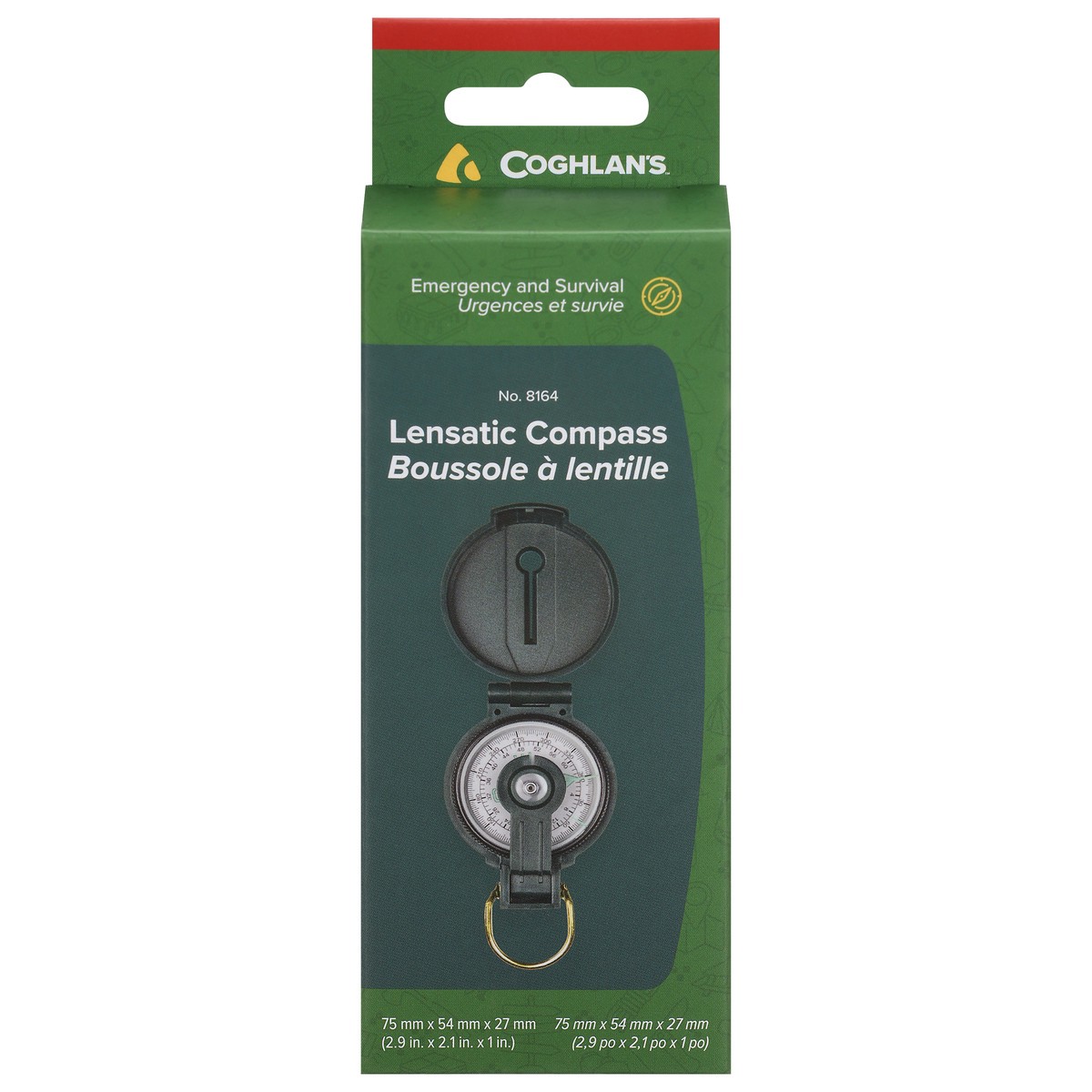 slide 8 of 13, Coghlan's Lensatic Compass, 1 ct