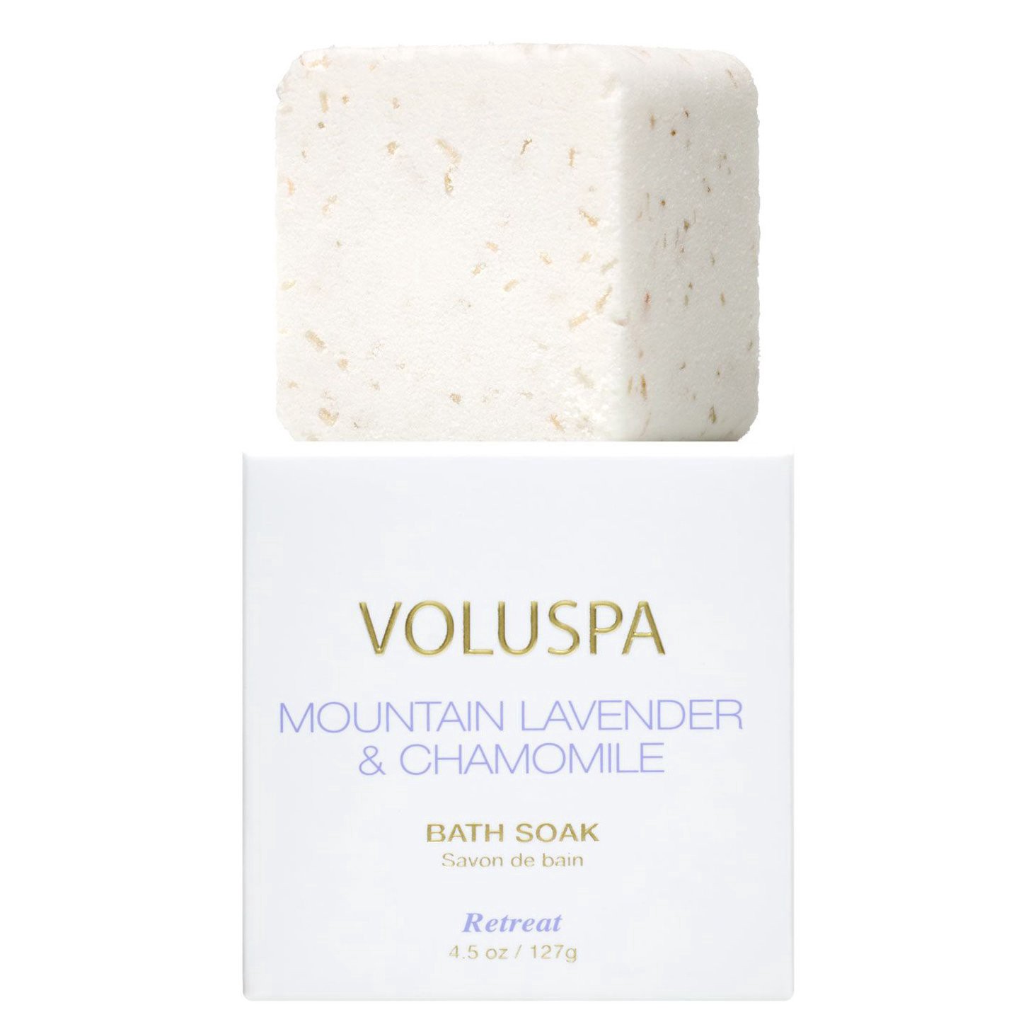 slide 1 of 1, Voluspa Mountain Lavender & Chamomile Bath Bomb, 4.5 oz