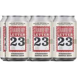 Duclaw Strawberry Letter 23