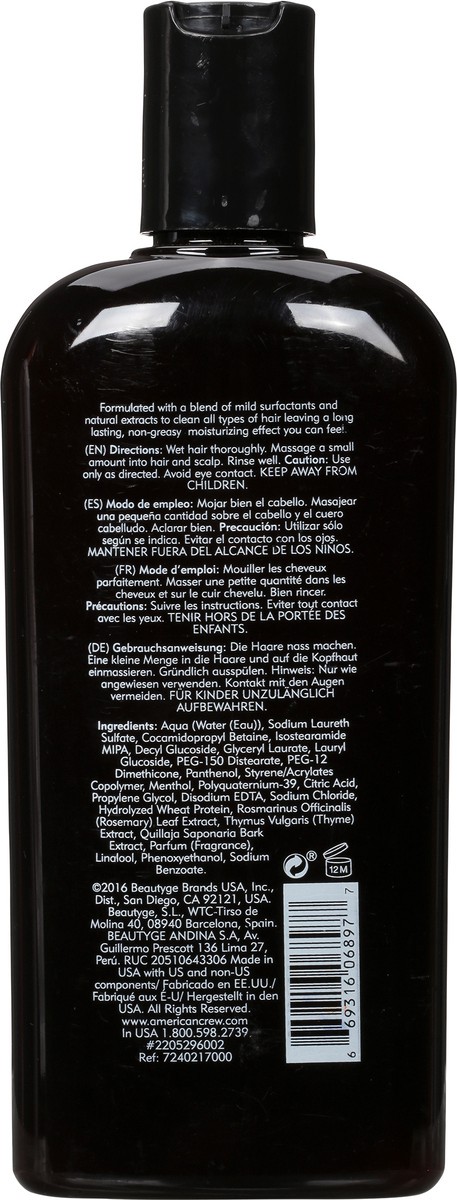 slide 5 of 9, American Crew Daily Moisturizing Shampoo, 15.2 oz