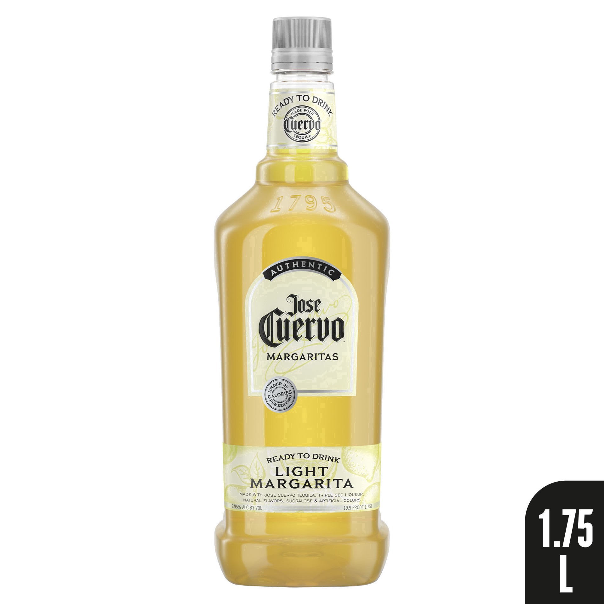 slide 24 of 30, Jose Cuervo Authentic Margarita Classic Lime Light Ready to Drink Cocktail - 1.75 L, 1.75 liter