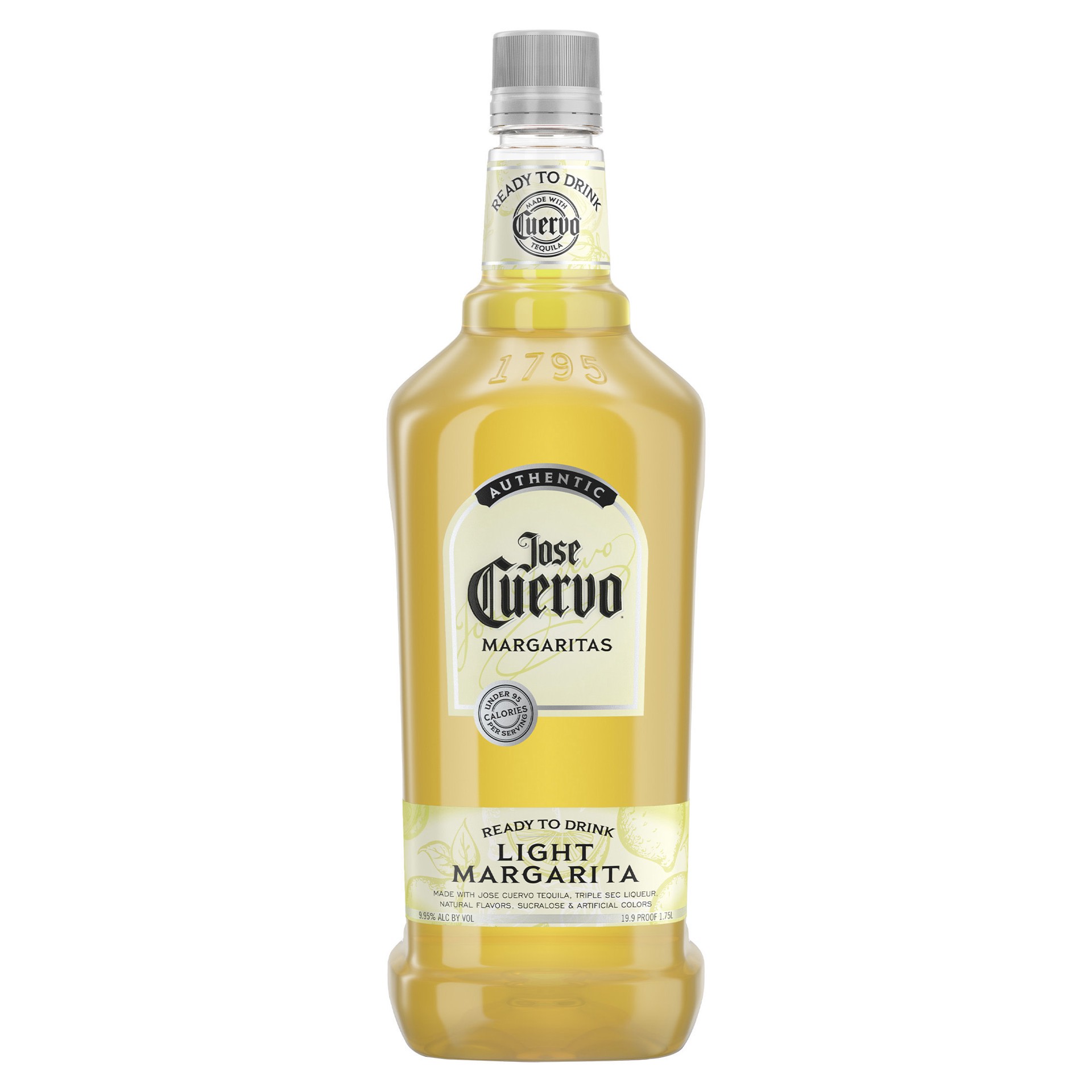 slide 1 of 30, Jose Cuervo Authentic Margarita Classic Lime Light Ready to Drink Cocktail - 1.75 L, 1.75 liter