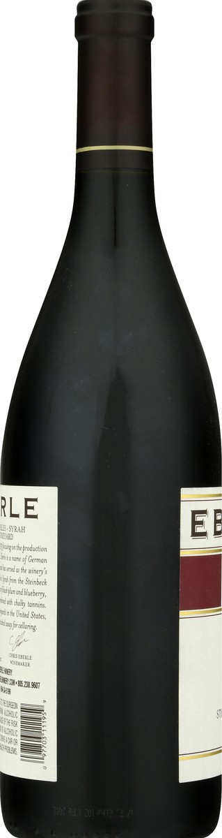 slide 4 of 9, Eberle Paso Robles Syrah, 750 ml