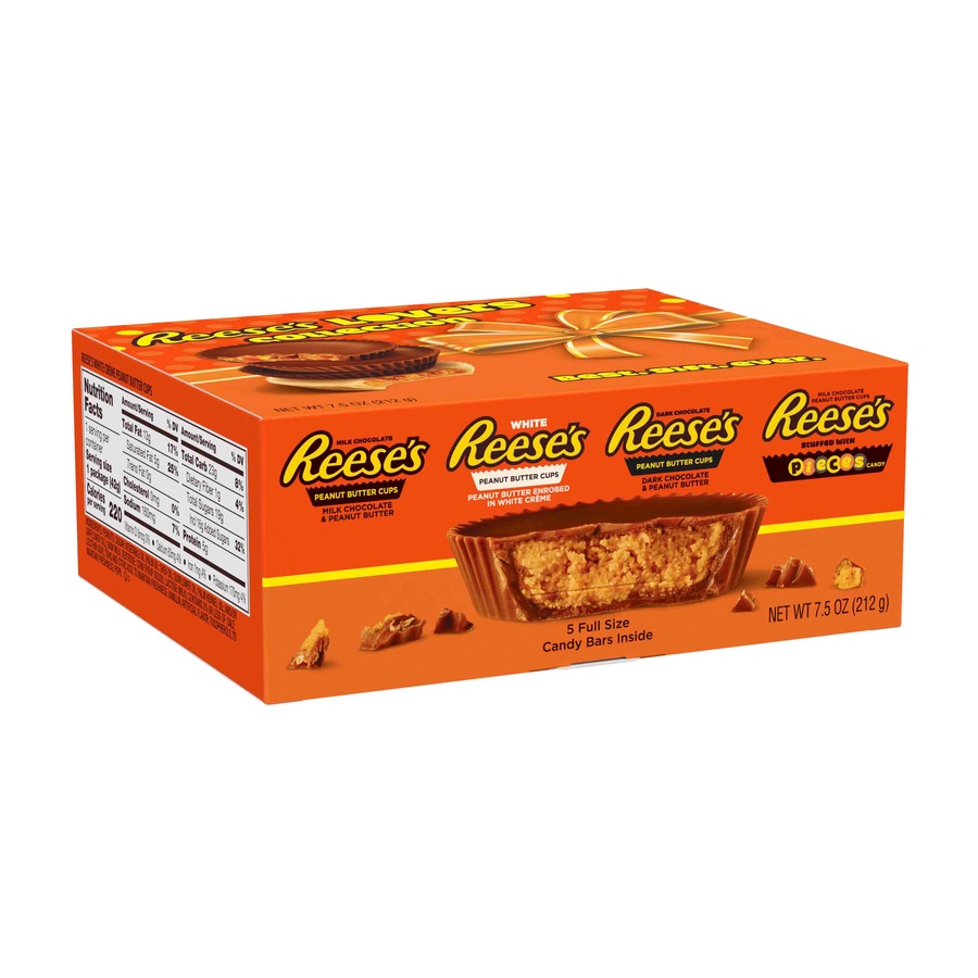 slide 1 of 5, Reese's Lovers Holiday Collection, 7.5 oz