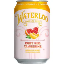 Waterloo Sparkling Water Single - Ruby Red Tang