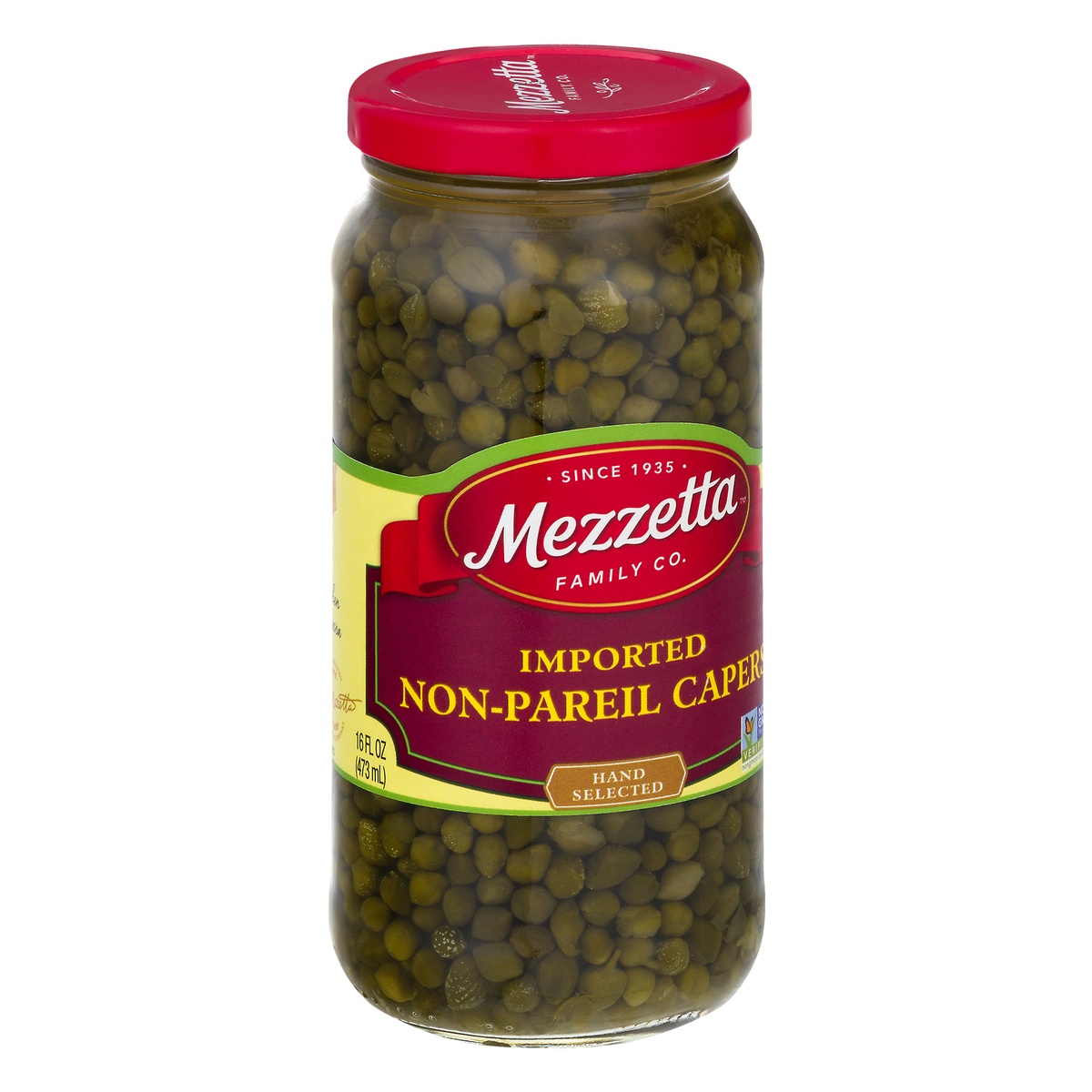 slide 2 of 10, Mezzetta Imported Gourmet Non-Pareil Capers, 16 oz