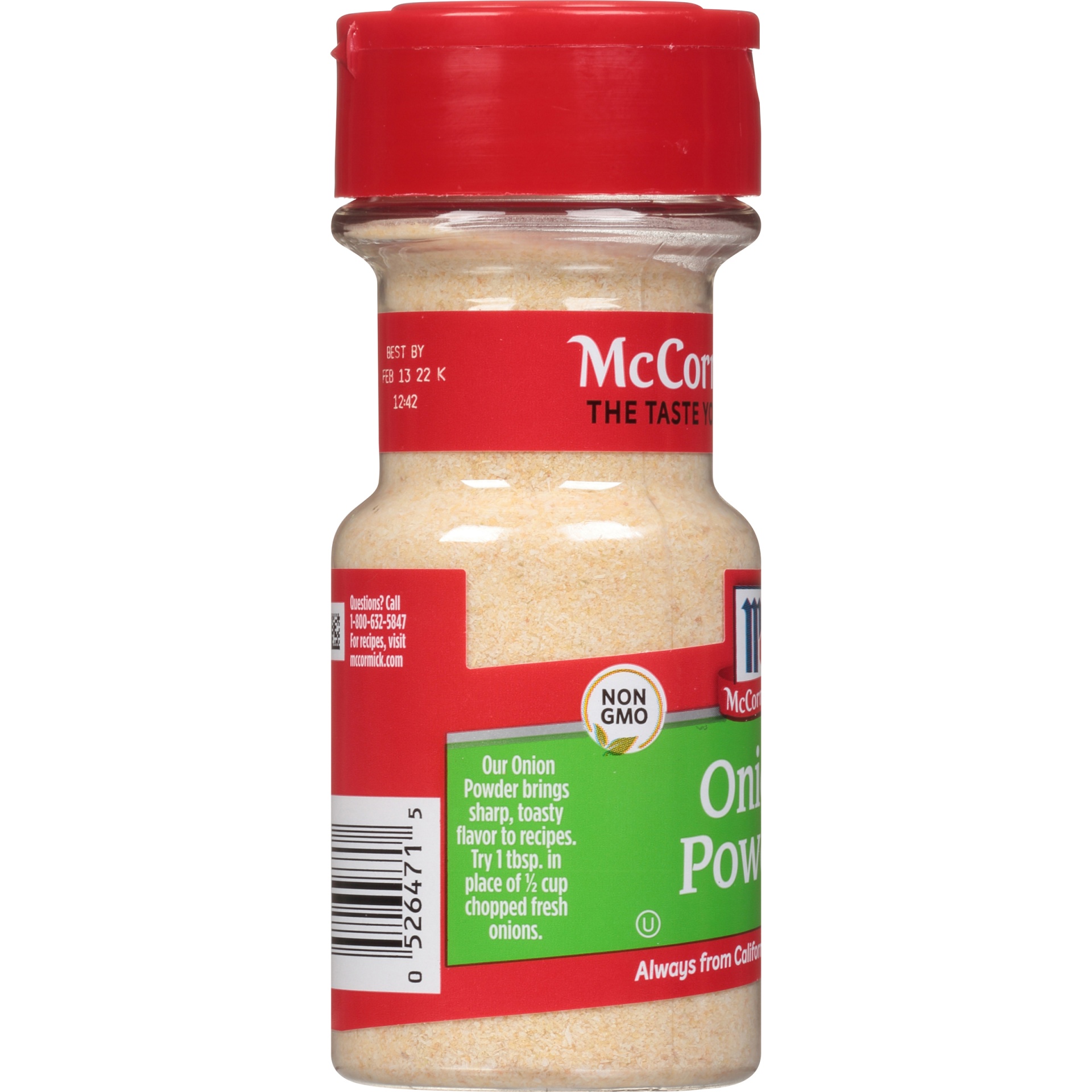 slide 6 of 7, McCormick Onion Powder, 2.62 oz