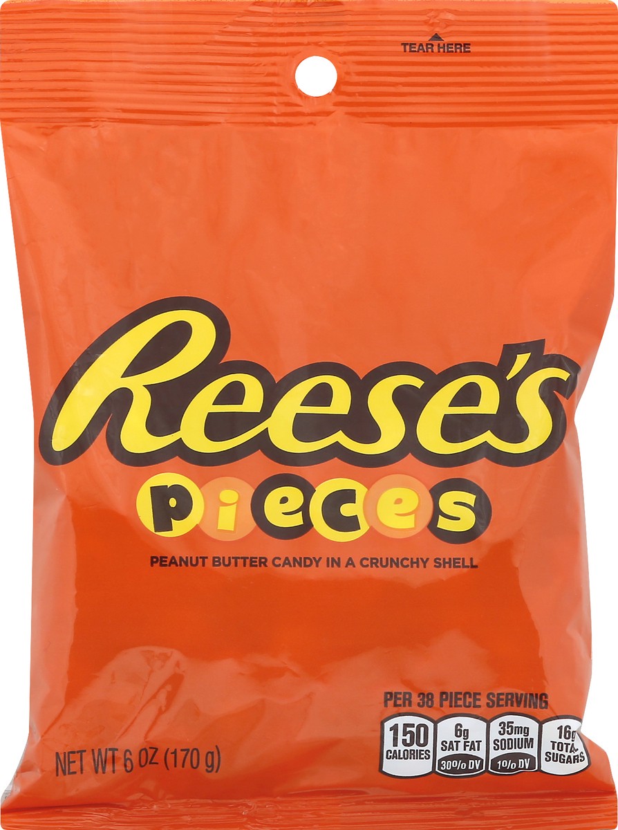 slide 1 of 10, Reese's Peanut Butter Candy 6 oz, 6 oz