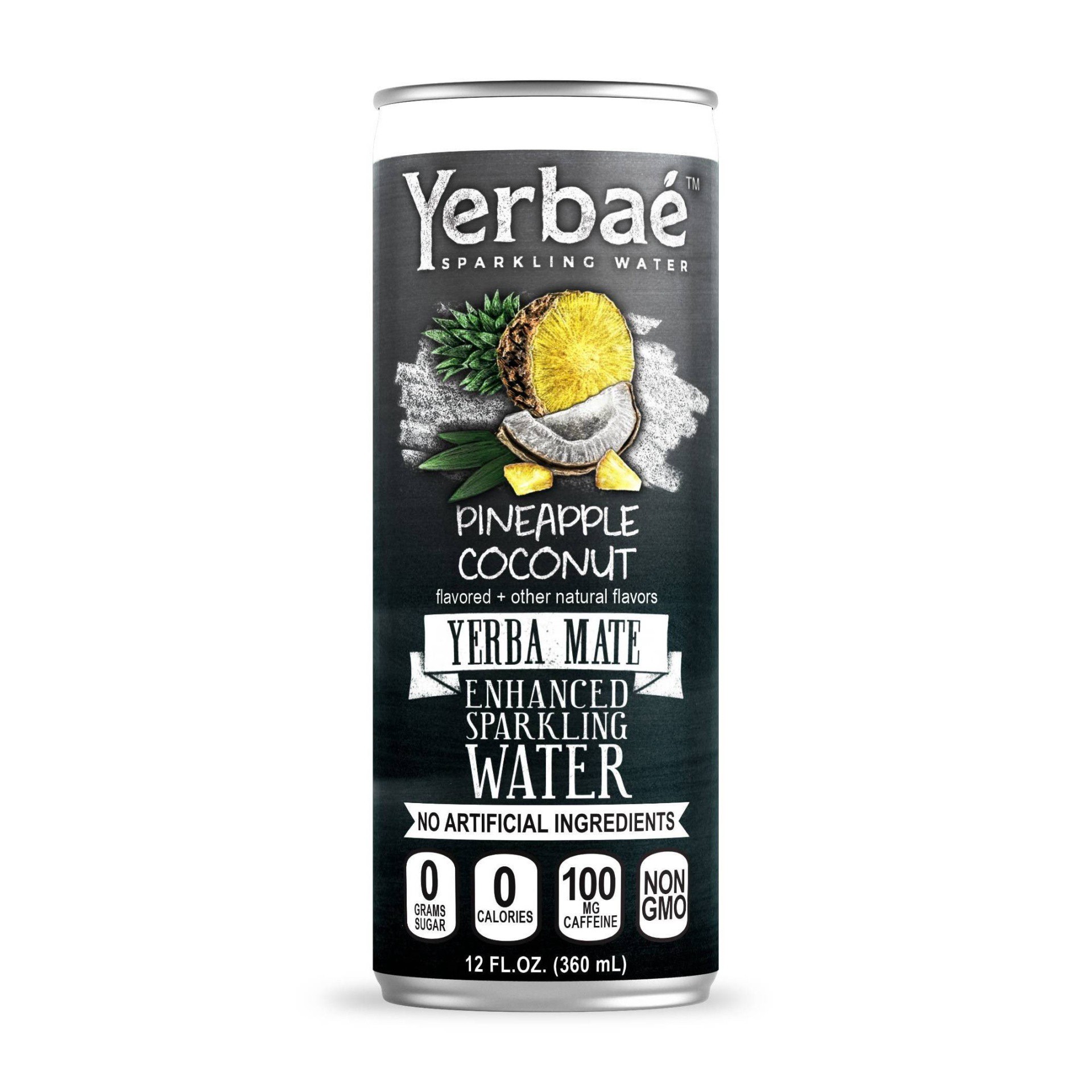 slide 1 of 2, Yerbaé Sparkling Water 12 oz, 12 oz