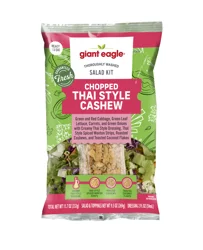 Giant Eagle Salad Kit, Chopped Thai Style Cashew