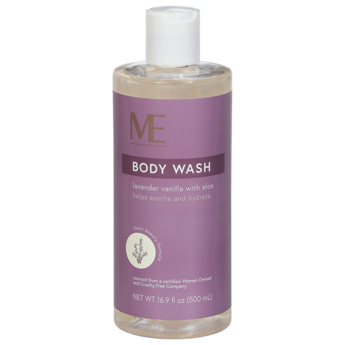 slide 1 of 12, Modern Expressions Lavender Vanilla with Aloe Body Wash 16.9 fl oz, 16.9 fl oz
