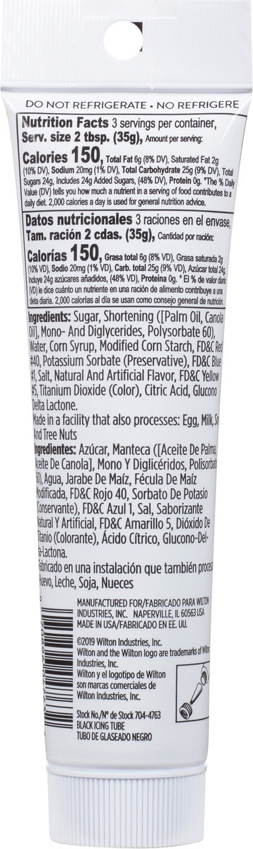 slide 7 of 9, Wilton Black Decorating Icing - 4.25 oz, 4.25 oz