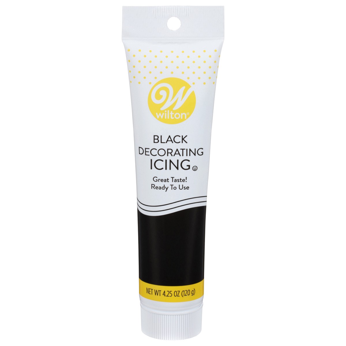 slide 1 of 9, Wilton Black Decorating Icing - 4.25 oz, 4.25 oz