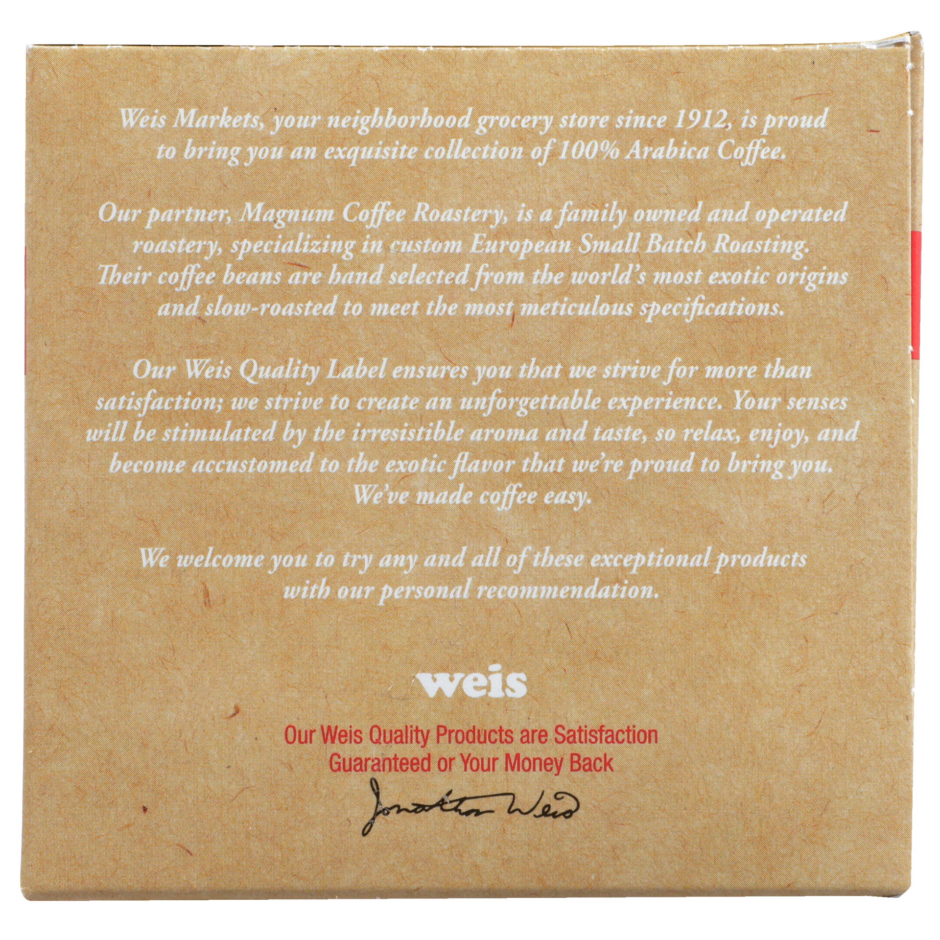 slide 3 of 6, Weis Quality 100% Arabica Medium Roast Single Serve Coffee Cups - 4.23 oz, 4.23 oz