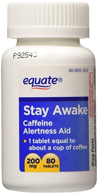 slide 1 of 1, Equaline Stay Awake Caplets, 60 ct