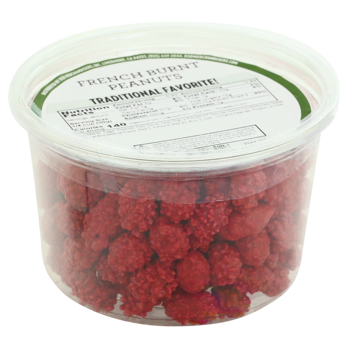 slide 2 of 10, DSD Merchandisers French Burnt Peanuts - 10 OZ, 10 oz