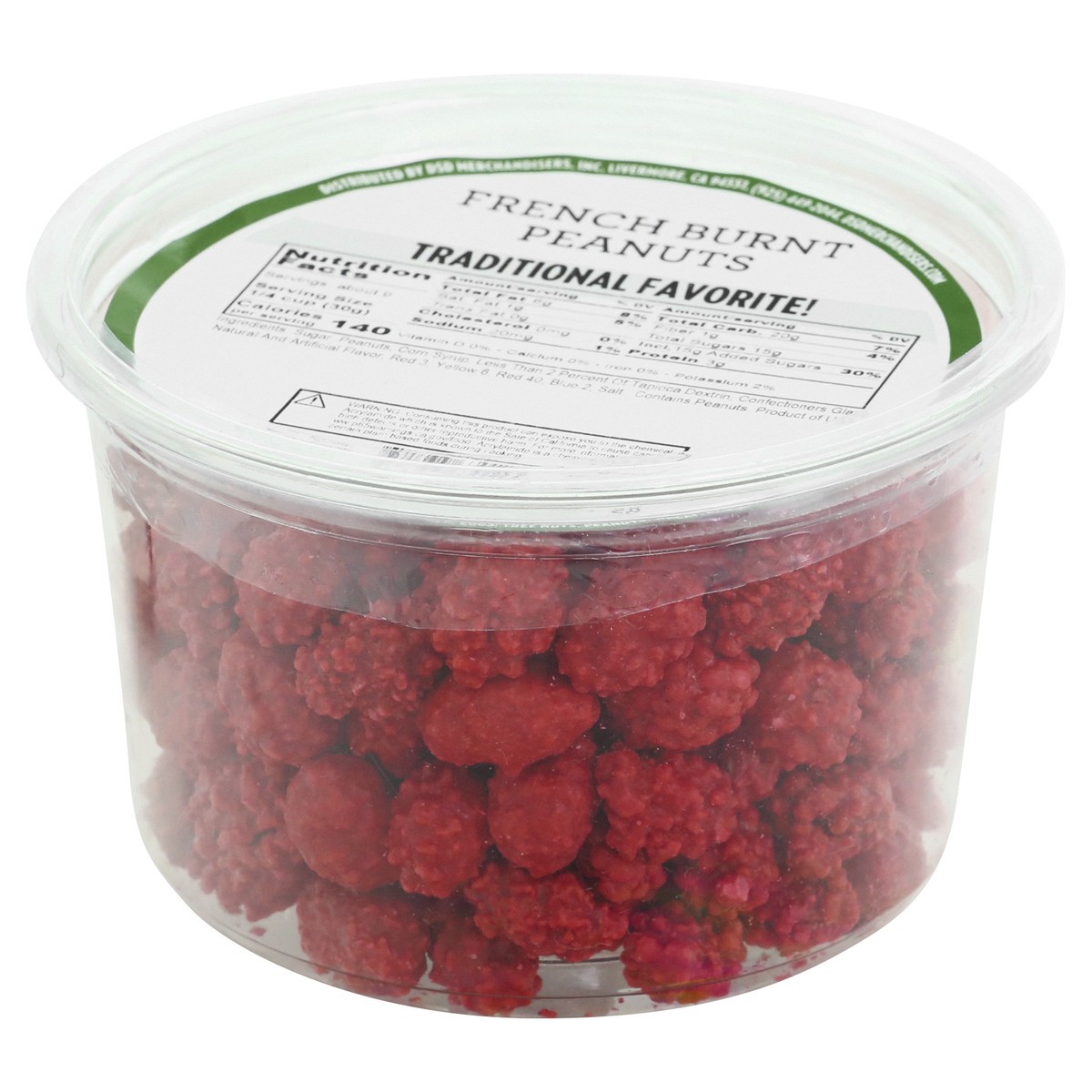 slide 3 of 10, DSD Merchandisers French Burnt Peanuts - 10 OZ, 10 oz