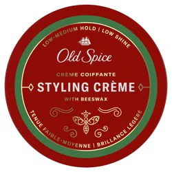 Old Spice Low-Medium Hold Styling Creme with Beeswax 2.22 oz