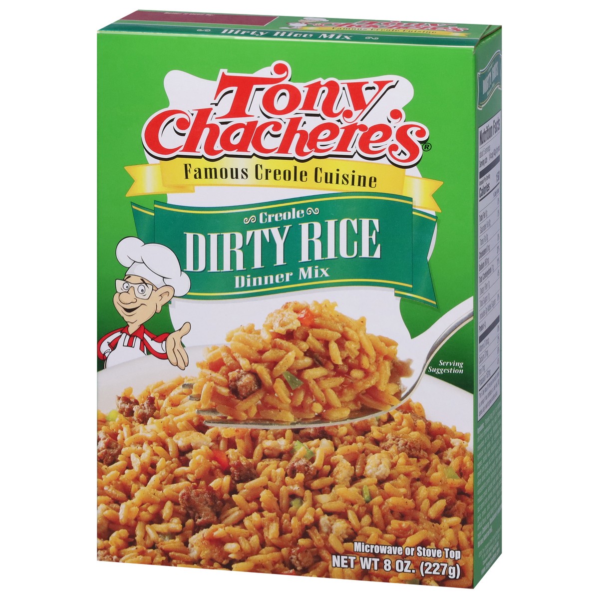 slide 6 of 13, Tony Chachere's Creole Dirty Rice Dinner Mix 8 oz, 8 oz