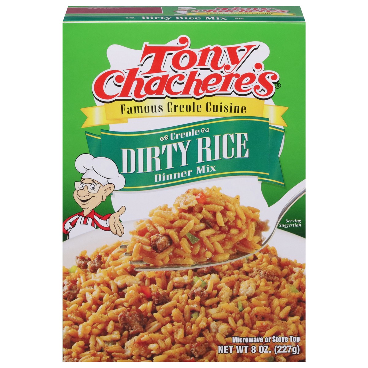 slide 12 of 13, Tony Chachere's Creole Dirty Rice Dinner Mix 8 oz, 8 oz