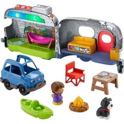 Fisher-Price Little People Light Up Camper