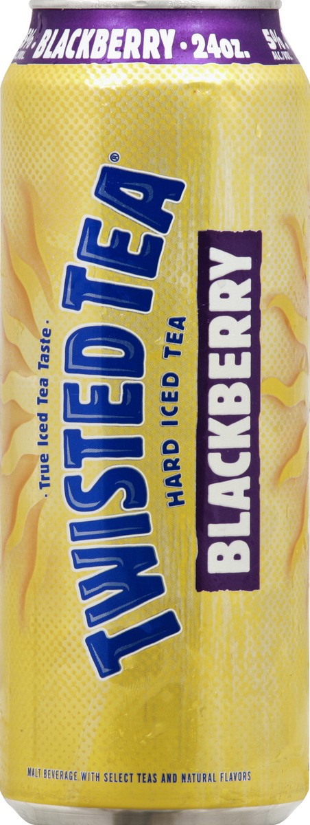 slide 4 of 4, Twisted Tea Blackberry Hard Iced Tea (24 fl. oz. Can), 24 oz