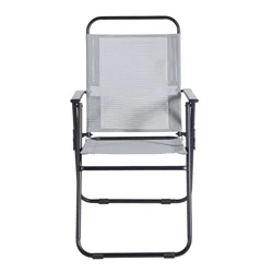 Room & Retreat, Sling Folding Chair, Gray