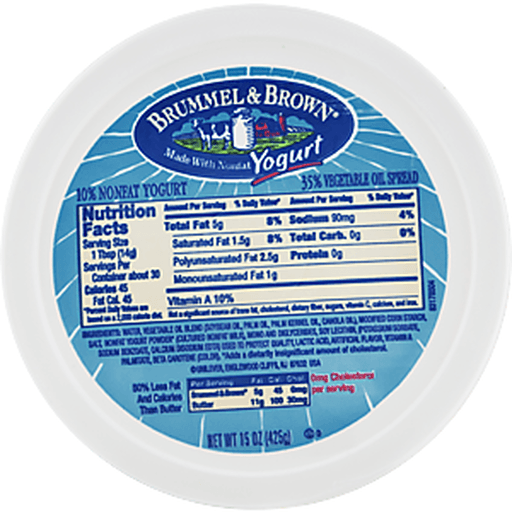 slide 6 of 7, Brummel & Brown Original Buttery Spread With Real Yogurt, 15 oz
