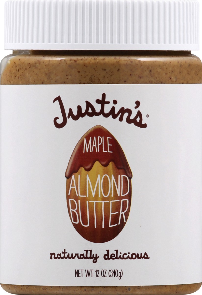 slide 4 of 13, Justin's Maple Almond Butter - 12 oz, 12 oz
