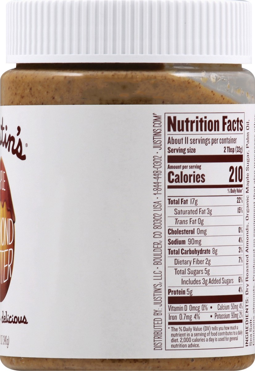 slide 3 of 13, Justin's Maple Almond Butter - 12 oz, 12 oz