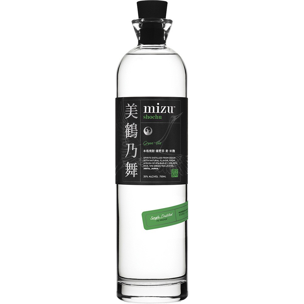 slide 1 of 1, Mizu Shochu Mizu Green Tea Shochu, 750 ml
