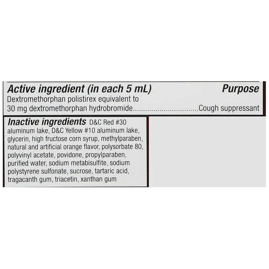 slide 3 of 5, Walgreens 12-Hour Orange Flavored Cough Dm Liquid, 3 fl oz