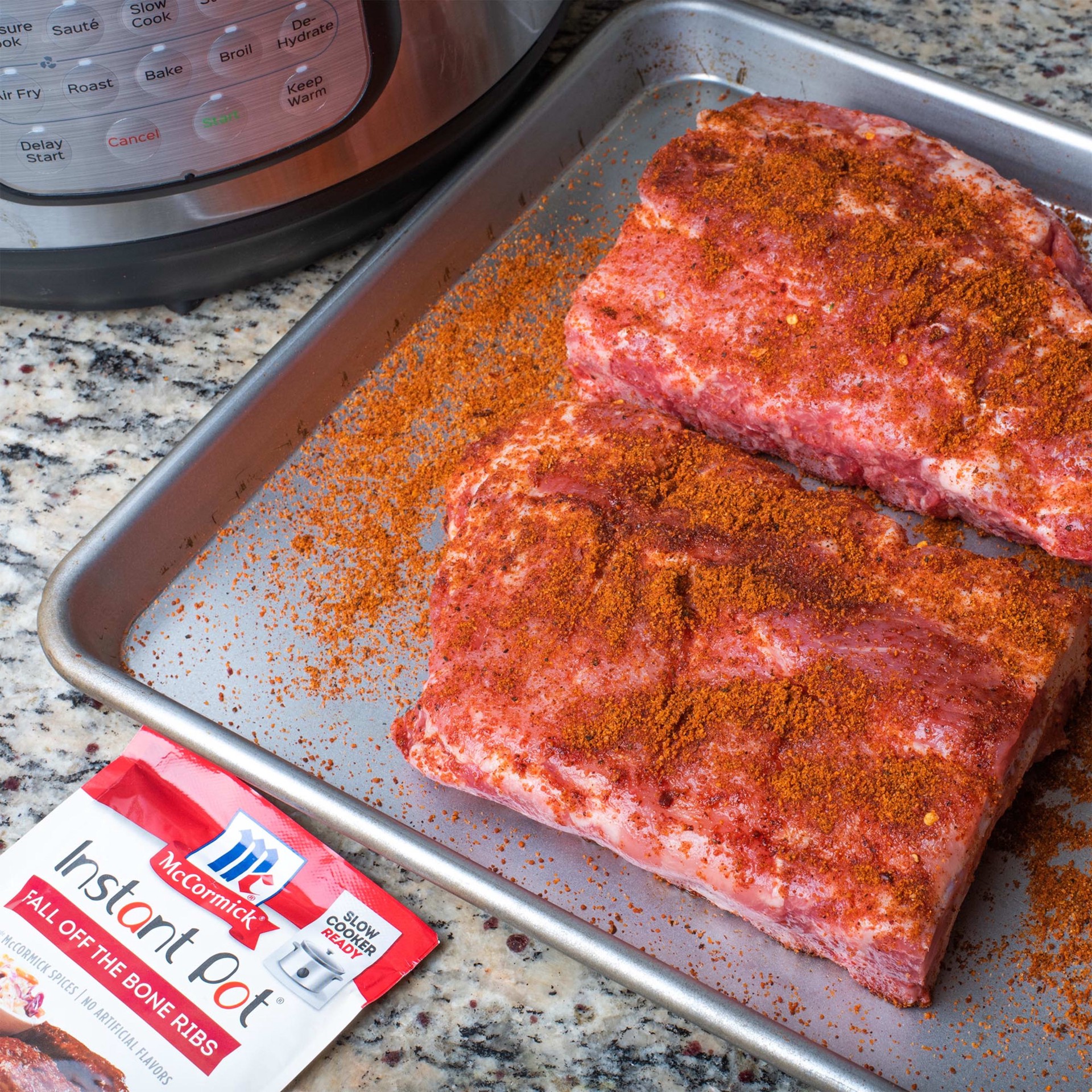 slide 2 of 5, McCormick Ribs Seasoning Mix, 1.25 oz