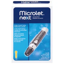 Microlet Next Lancing Device