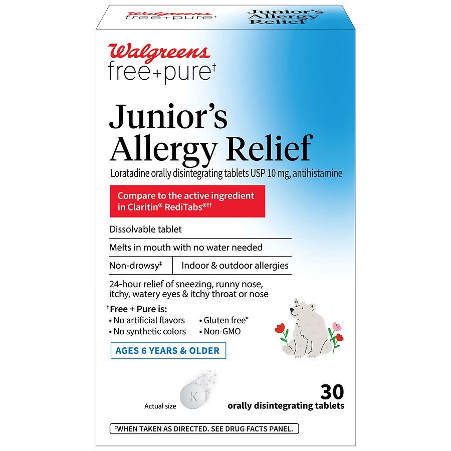 slide 1 of 5, Walgreens Wal-Itin Child 24 Hour Desolving Tablets, 30 ct