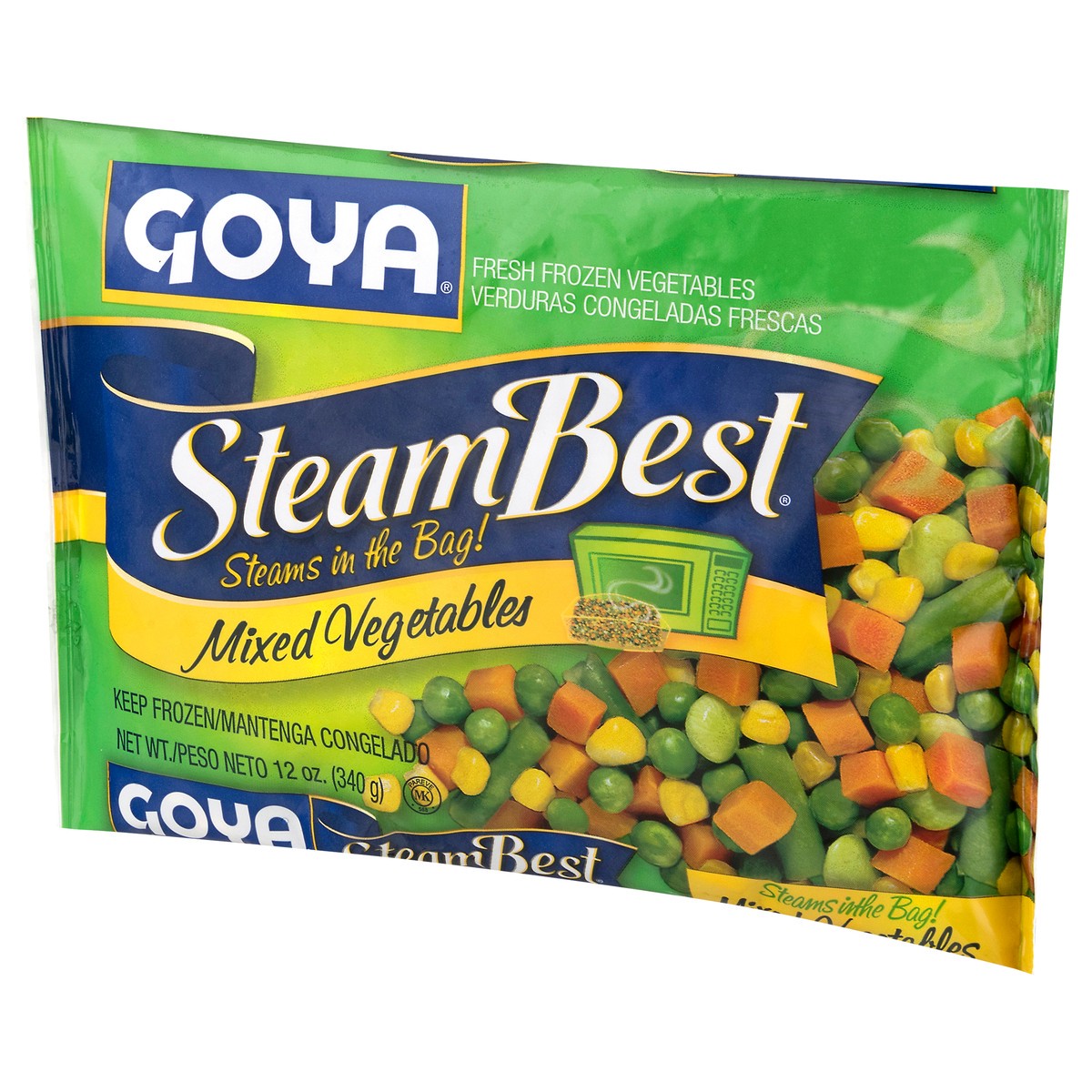 slide 2 of 4, Goya SteamBest Mixed Vegetable 12 oz, 12 oz