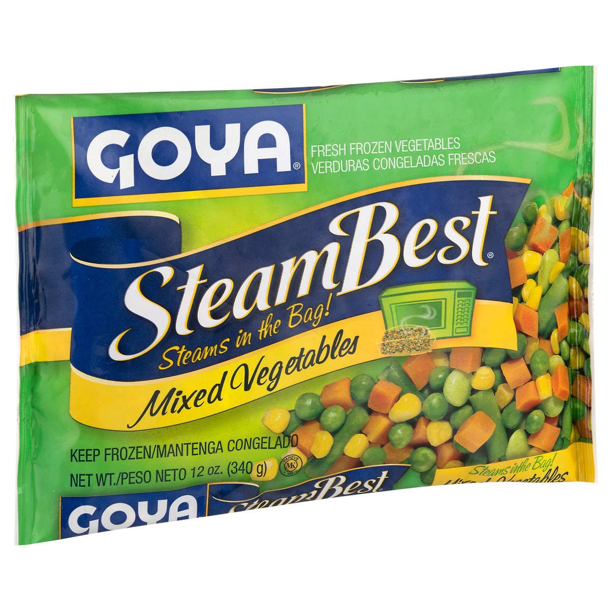 slide 4 of 4, Goya SteamBest Mixed Vegetable 12 oz, 12 oz