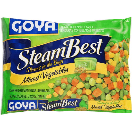 slide 1 of 1, Goya Frozen Mixed Vegetables, 12 oz