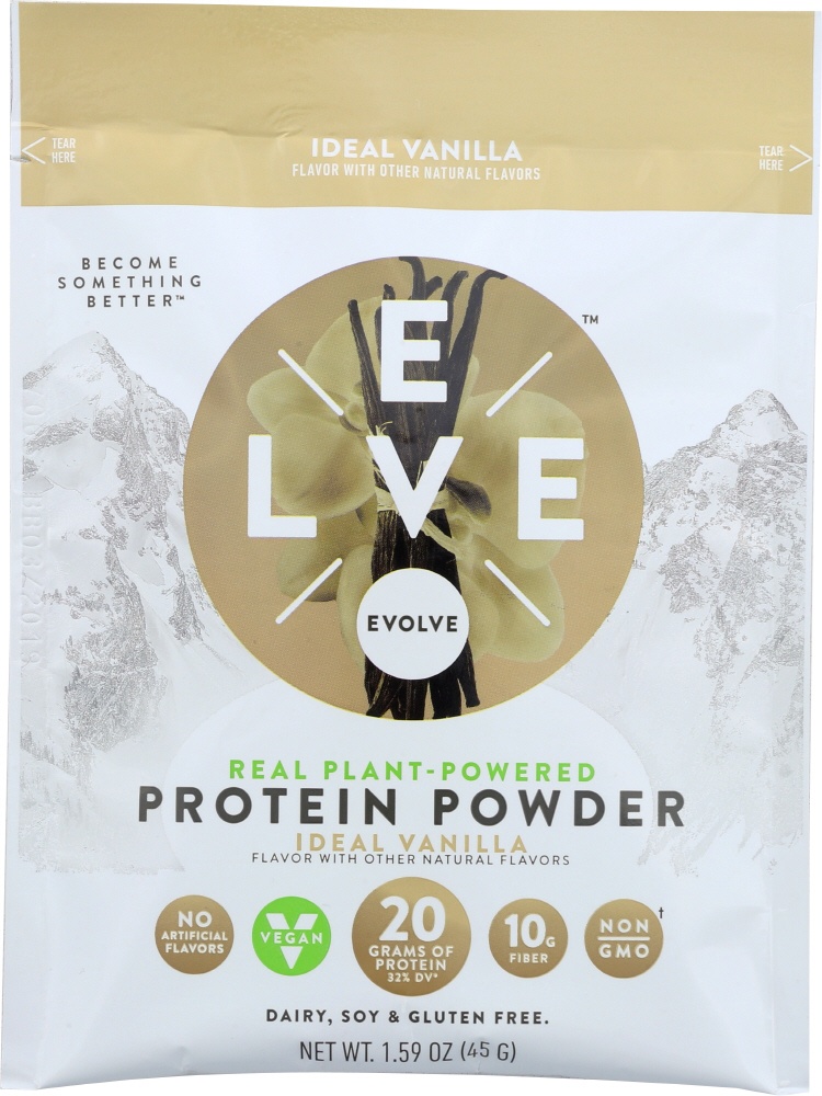 slide 1 of 1, Evolve Powder Beverage Mix, 0.07 lb