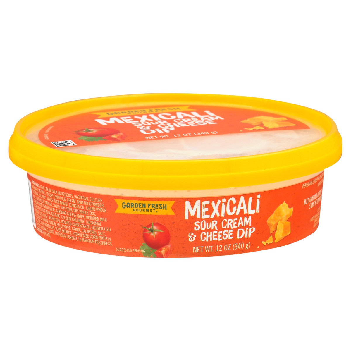 slide 6 of 9, Garden Fresh Gourmet Mexicali Sour Cream & Cheese Dip 12 oz, 12 oz