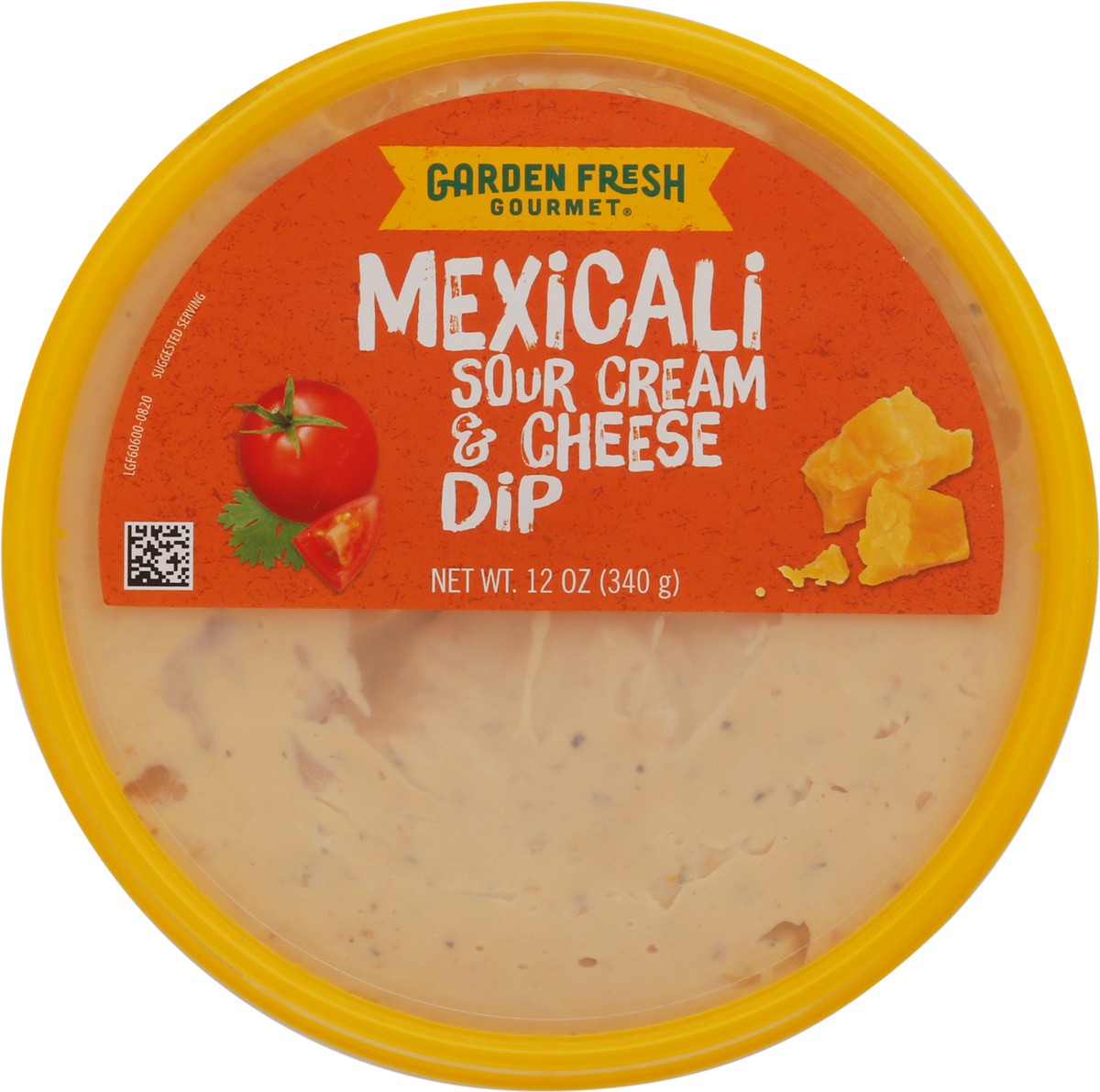 slide 4 of 9, Garden Fresh Gourmet Mexicali Sour Cream & Cheese Dip 12 oz, 12 oz