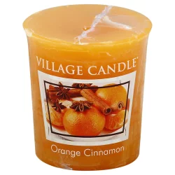 Village Candle Orange Cinnamon Votive Candle - 1 ea