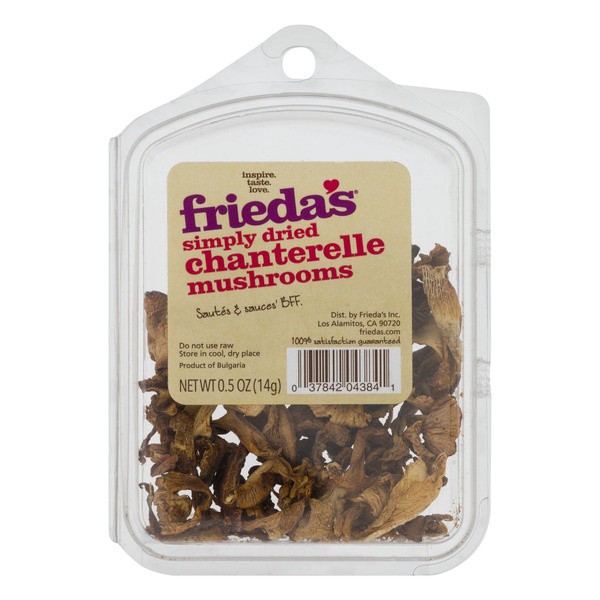 slide 1 of 1, Dried Chanterelle Mushrooms, 1 ct