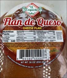 Exquisito Sabor Exquisito Flan Cheese